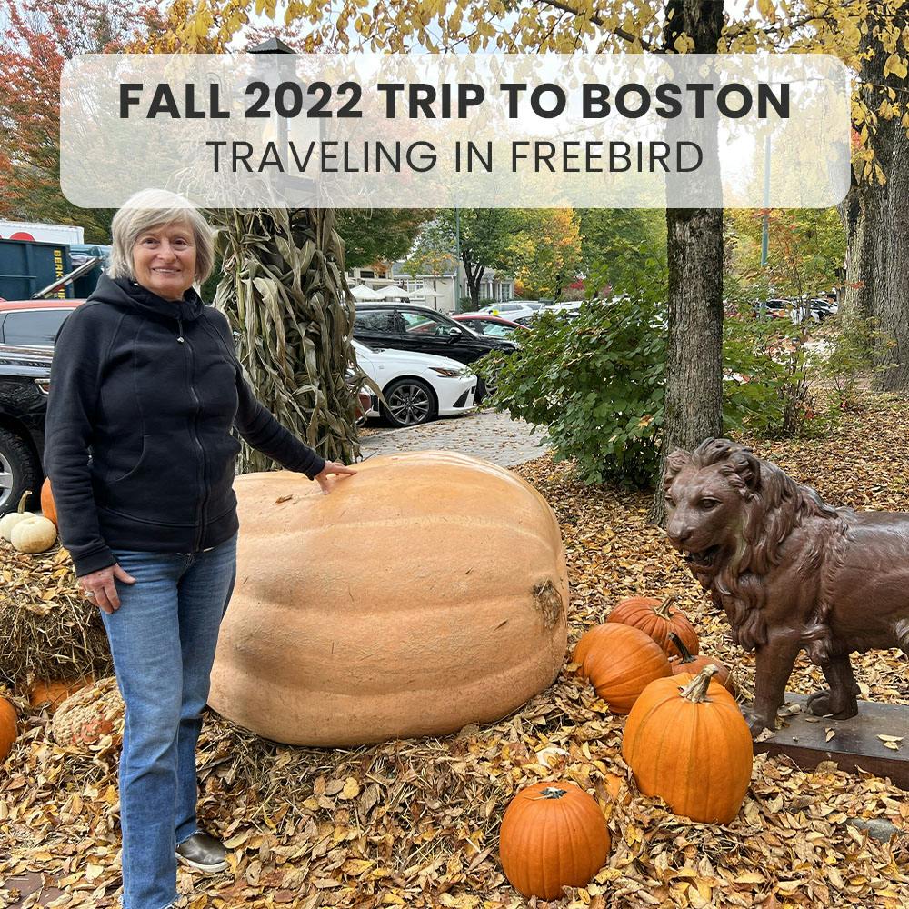 Fall 2022 Trip to Boston in Freebird thumbnail